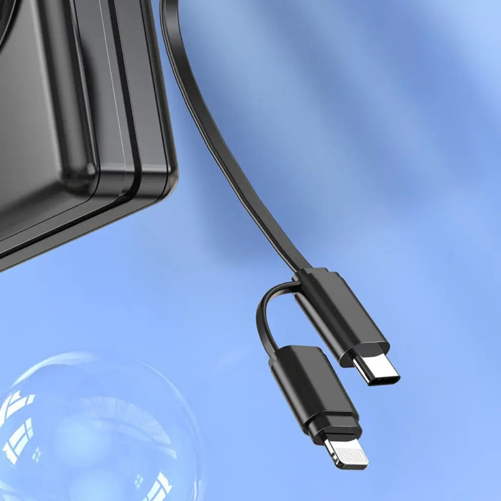 EnergieMate 5-in-1 Powerbank – Schlanker Reisebegleiter mit 15.000mAh