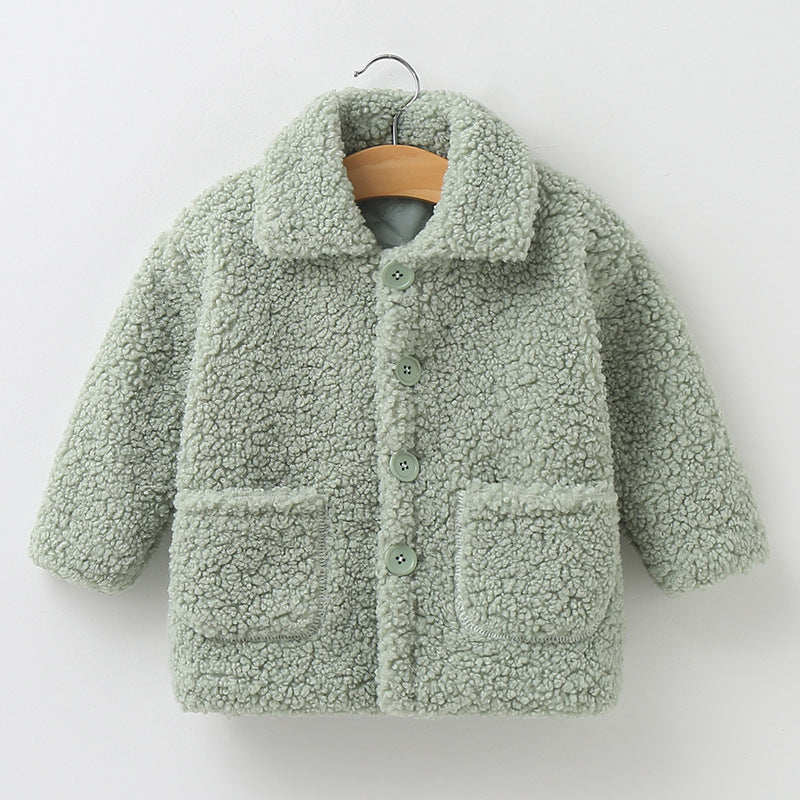 Kuschelig weiche Teddyjacke für Mädchen – Warm und stilvoll