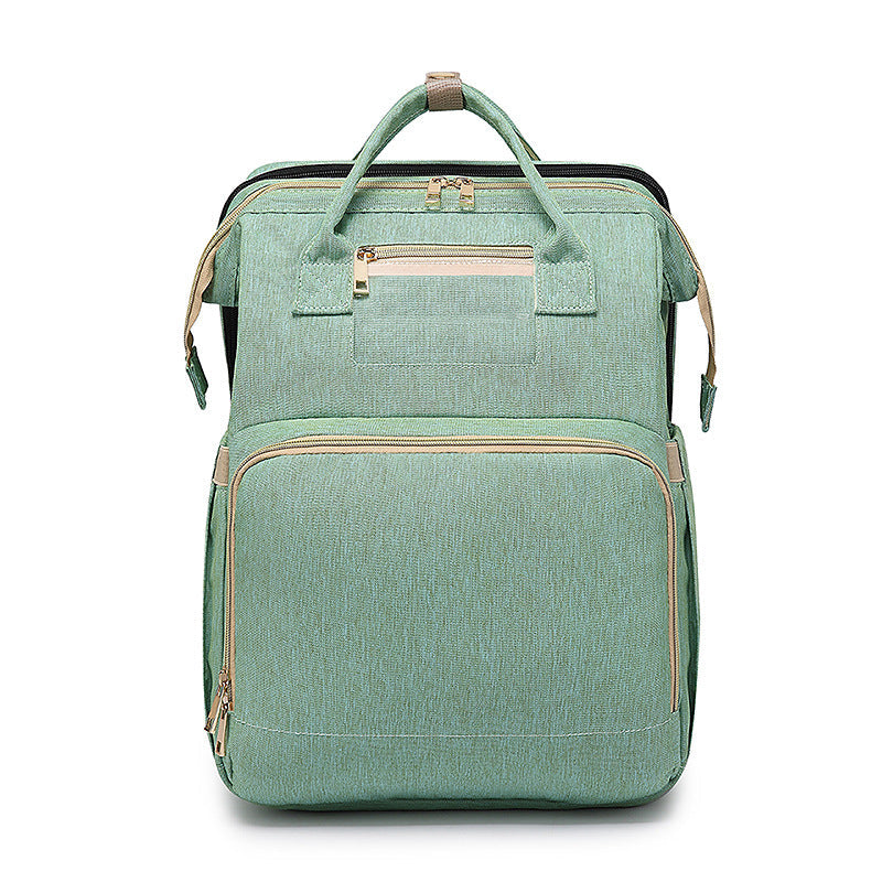 Wickelrucksack mit integriertem Babybett