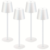 4 STÜCK Weiß