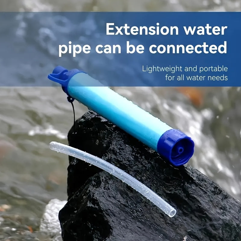 PureFlow Wasserfilter-Strohhalm - Kompakt und effizient für sauberes Trinkwasser