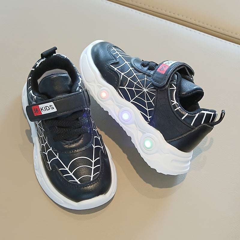 Spider-Net LED Sneakers - Für Abenteuerlustige Kinder