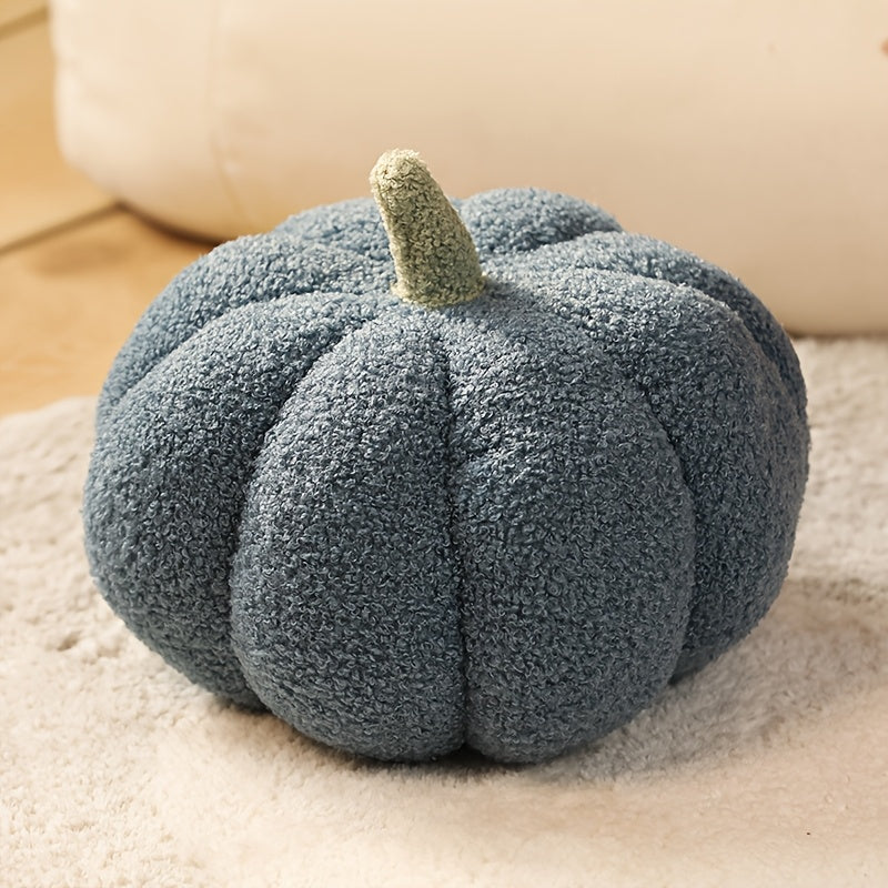Plüsch Kürbis Kissen – Gemütlich und Weich für Herbstdekoration