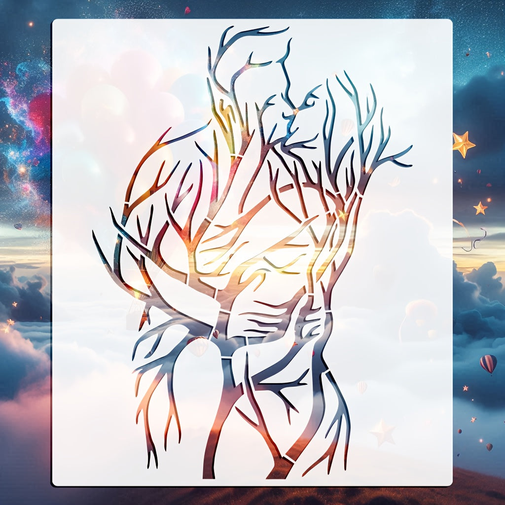 LoveTree Schablone – Kreativ und Vielseitig für DIY Kunst