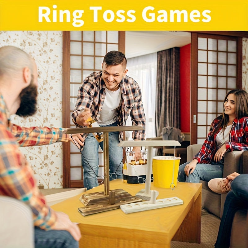 Holz Ringwurfspiel – Traditionell und Herausfordernd