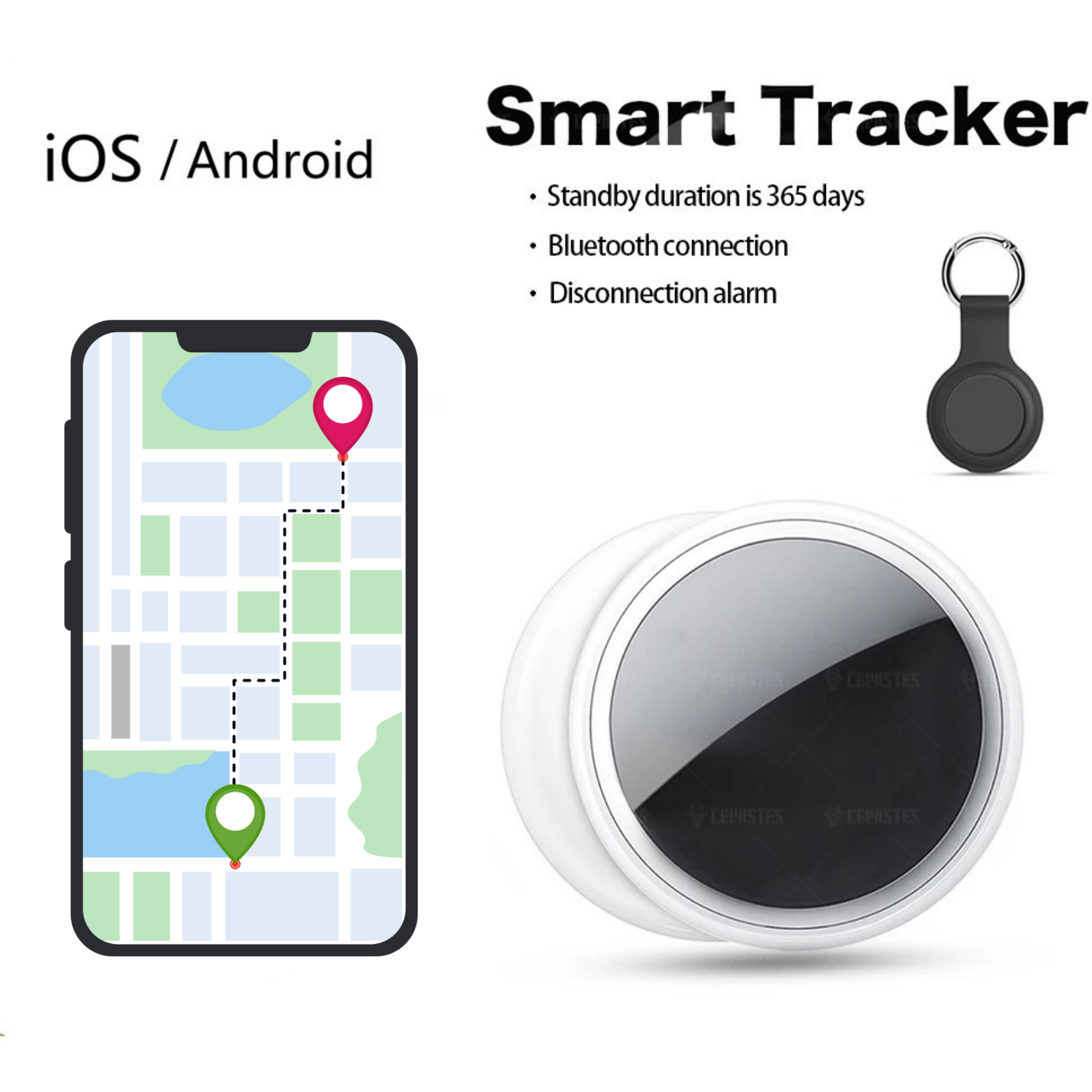 TrackMate Haustierfinder – Bluetooth Anti-Verlust Tracker für Haustiere und Gegenstände