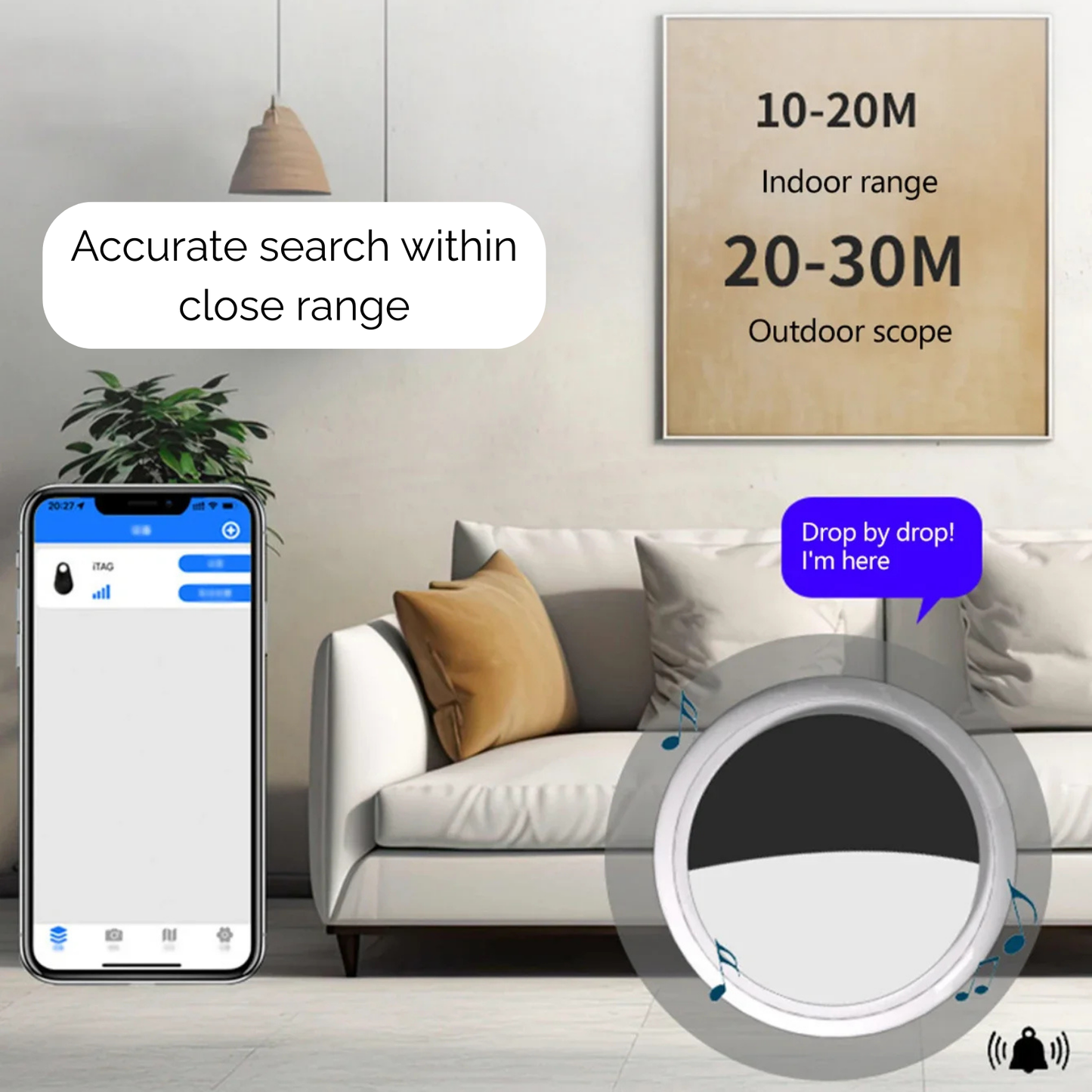 TrackMate Haustierfinder – Bluetooth Anti-Verlust Tracker für Haustiere und Gegenstände