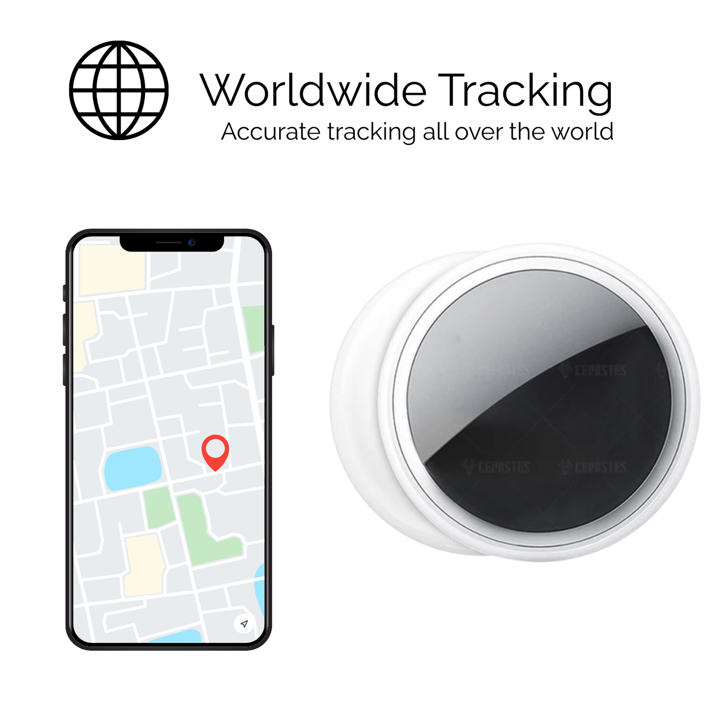 TrackMate Haustierfinder – Bluetooth Anti-Verlust Tracker für Haustiere und Gegenstände