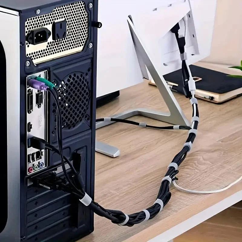 WireWrap Pro – Wiederverwendbarer Kabelorganisator