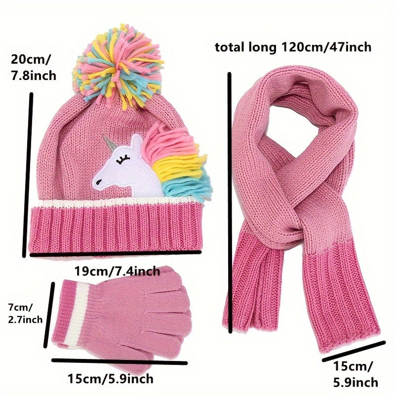 Unicorn Winterset für Kleine Kids - Für Warme und Verspielte Wintertage