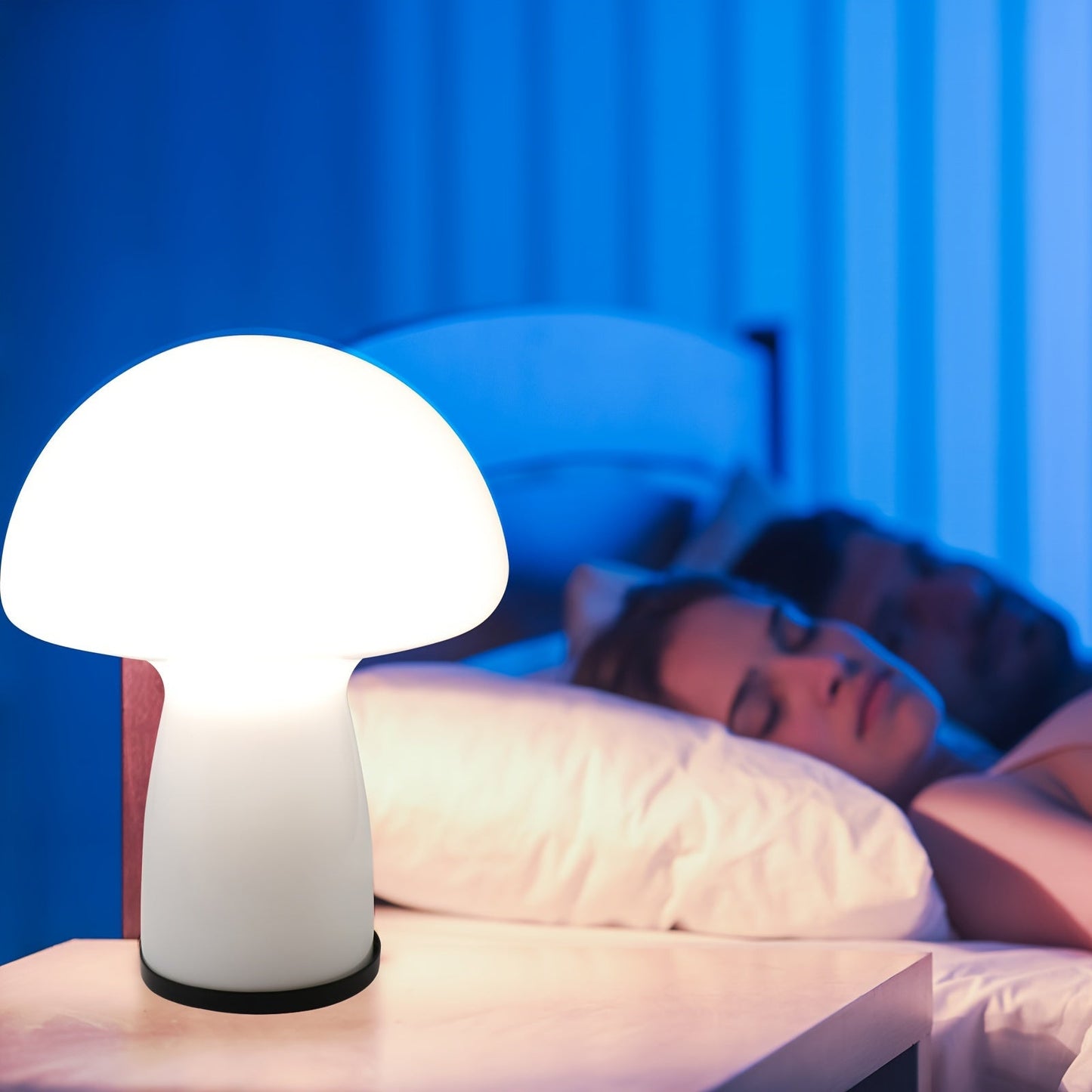 Verspielte Pilz-Lampe – Raffinierte Atmosphäre mit einem Retro-Twist