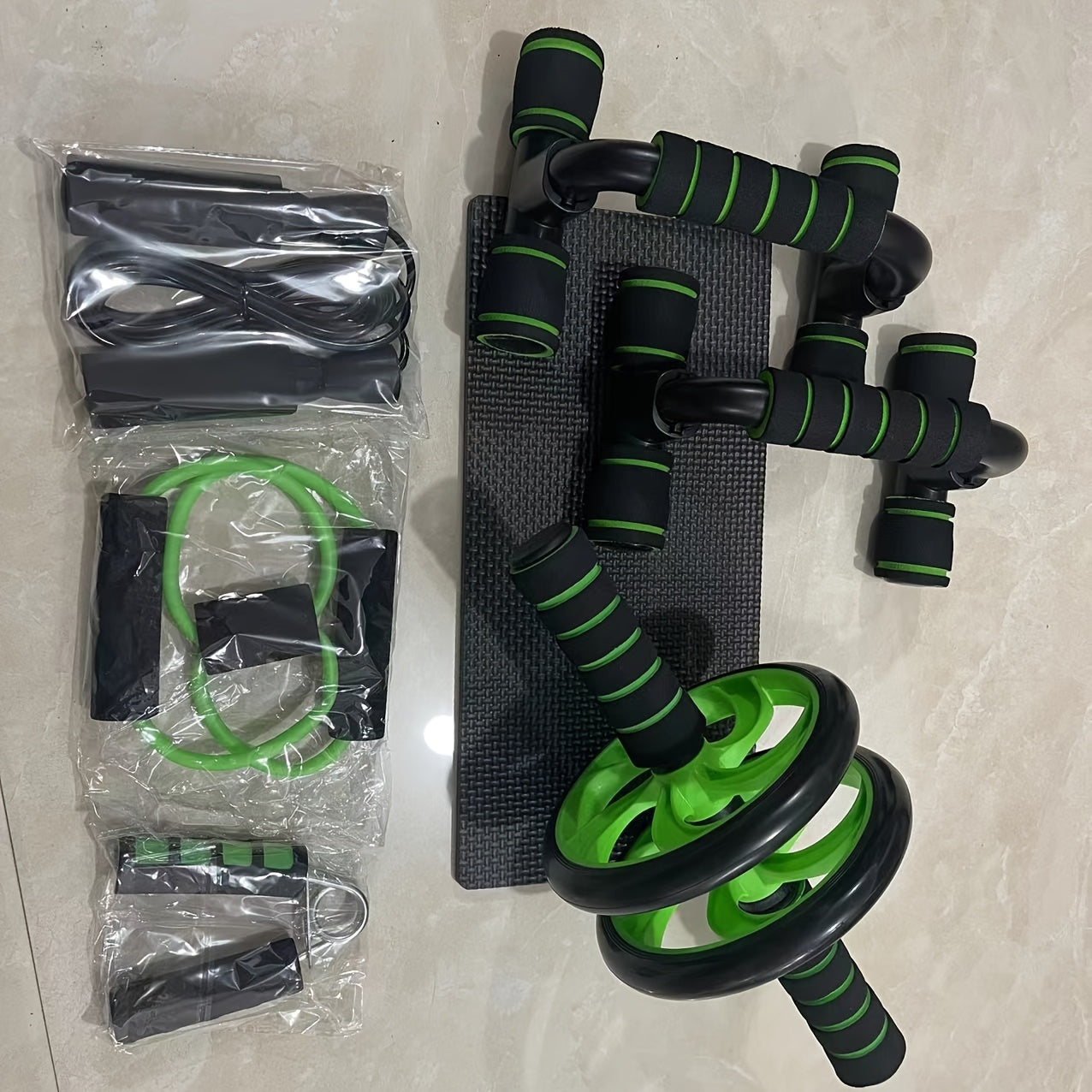 CoreMax Fitness Set – 7-teiliges Training für starke Bauch- und Kernmuskulatur