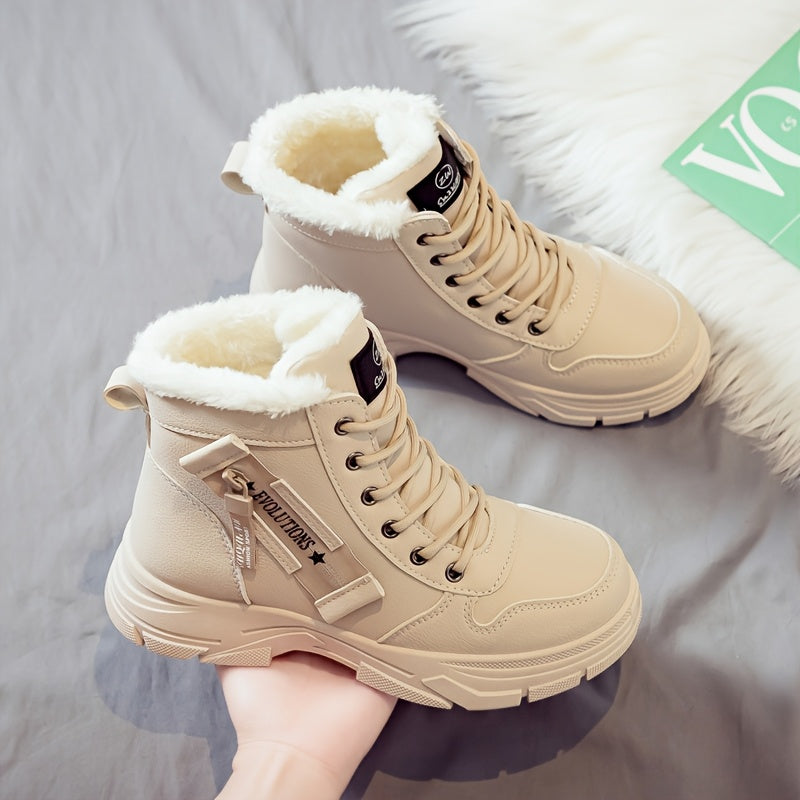 Winter Komfort Stiefel für Damen – Warme Ankle Boots mit Stilvollem Design