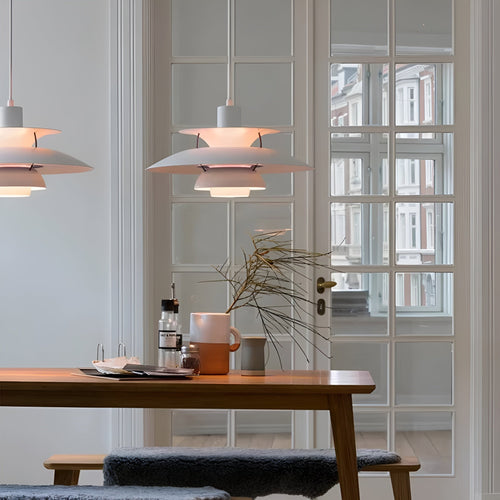 SkyGlow LED Pendelleuchte – Modernes Skandinavisches Design mit Dimmfunktion