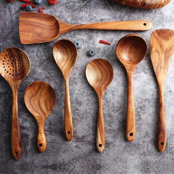 Natürliche Holz-Küchenset – Nachhaltiges und stilvolles Kochen