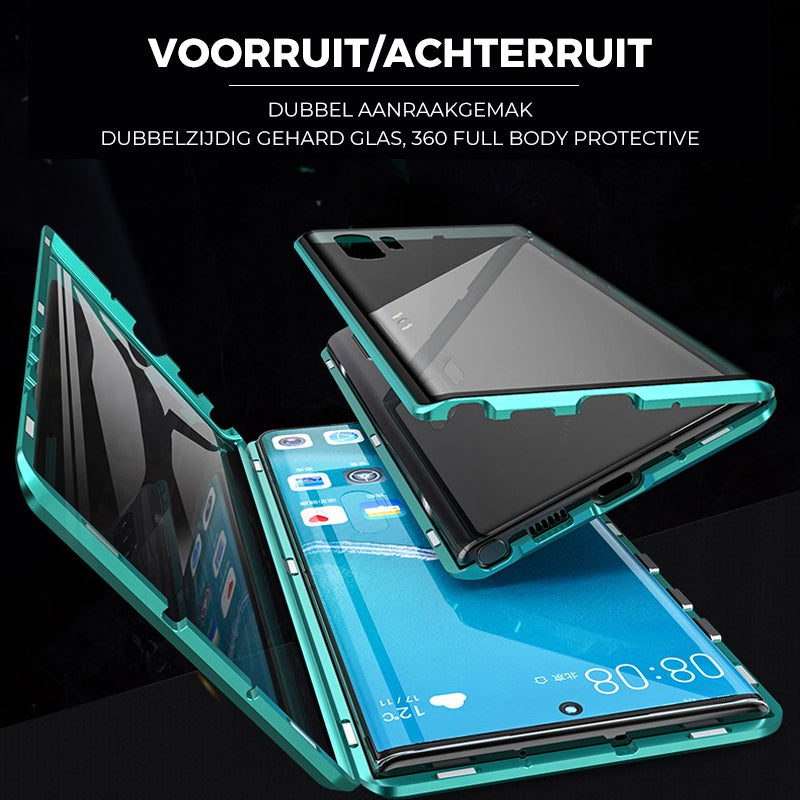 Magnetische Telefonhülle mit Gehärtetem Glas – Ultimativer Schutz und Design