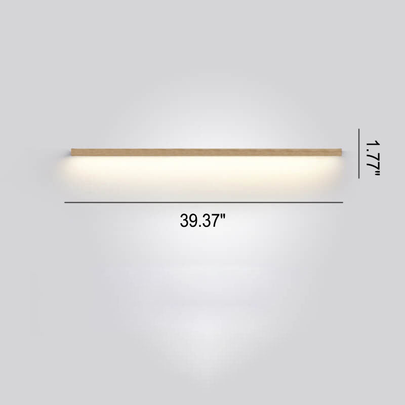 Minimalistische Holz-Wandlampe – Stimmungsvolle Beleuchtung für jeden Raum
