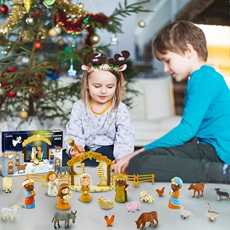 Weihnachtliche Krippen-Adventskalender – Für ein magisches Weihnachts-Erlebnis