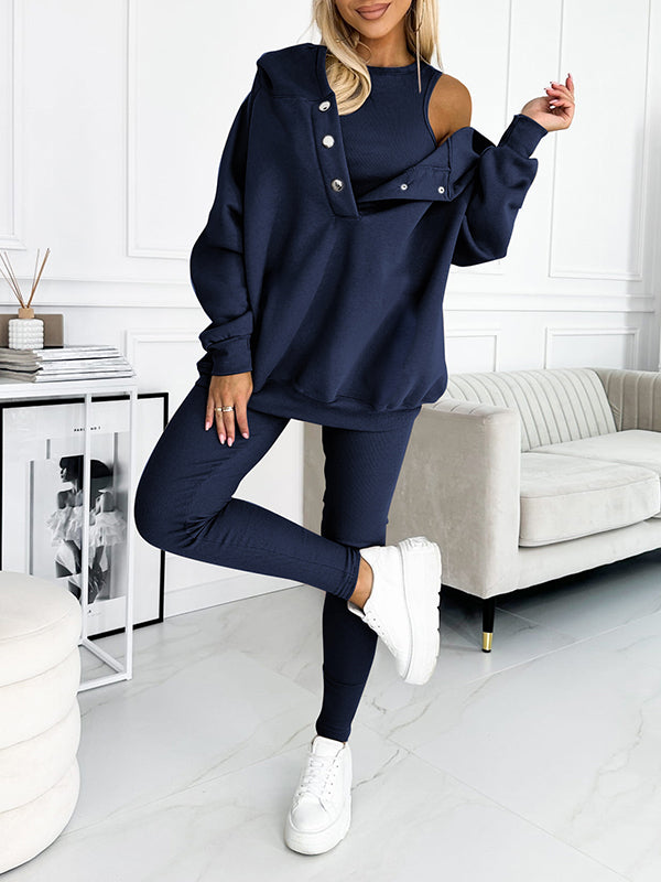 Zweiteiliges Damen-Loungewear-Set - Bequem und stilvoll