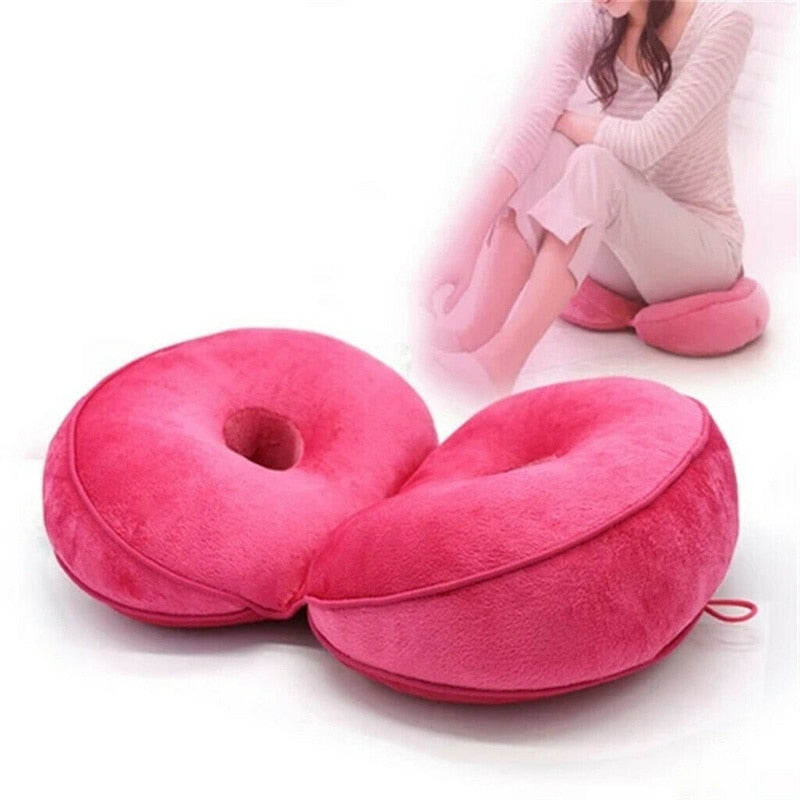 DualComfort Sitzkissen – Ergonomische Unterstützung für Rücken und Hüften