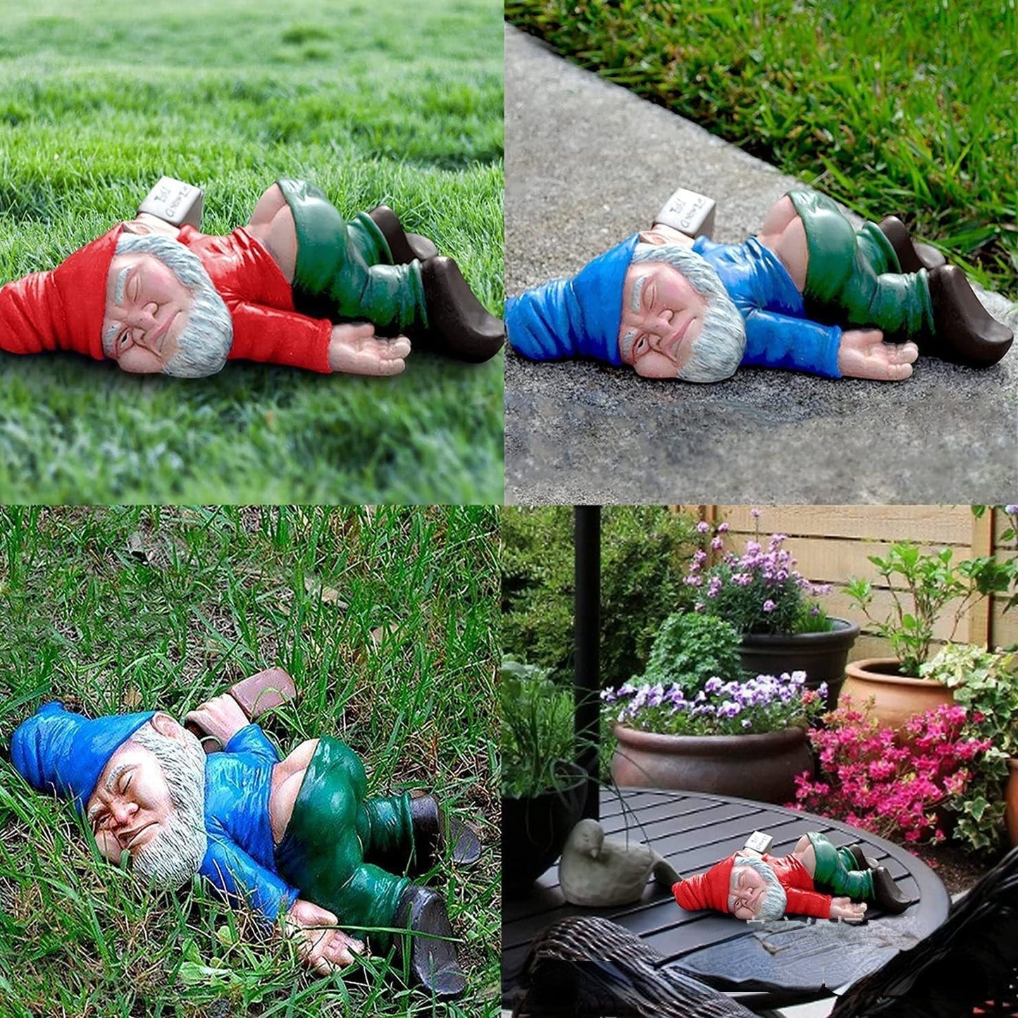 Lazy Larry Gartenzwerg – Der Schlafkopf im Garten
