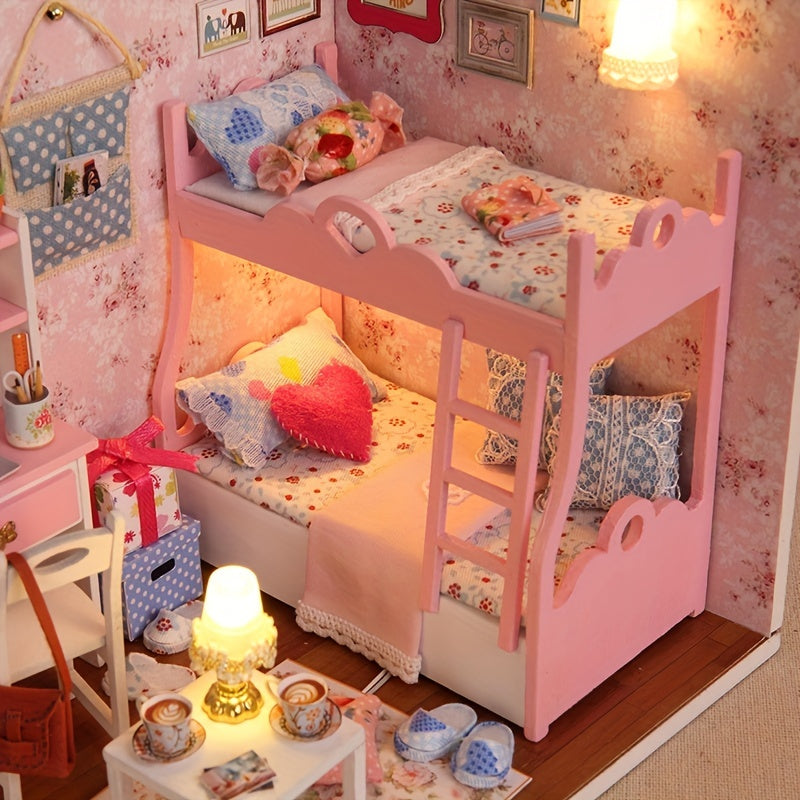 Verzaubertes Mädchenzimmer Puppenhaus – Niedliches und Detailliertes DIY Modell