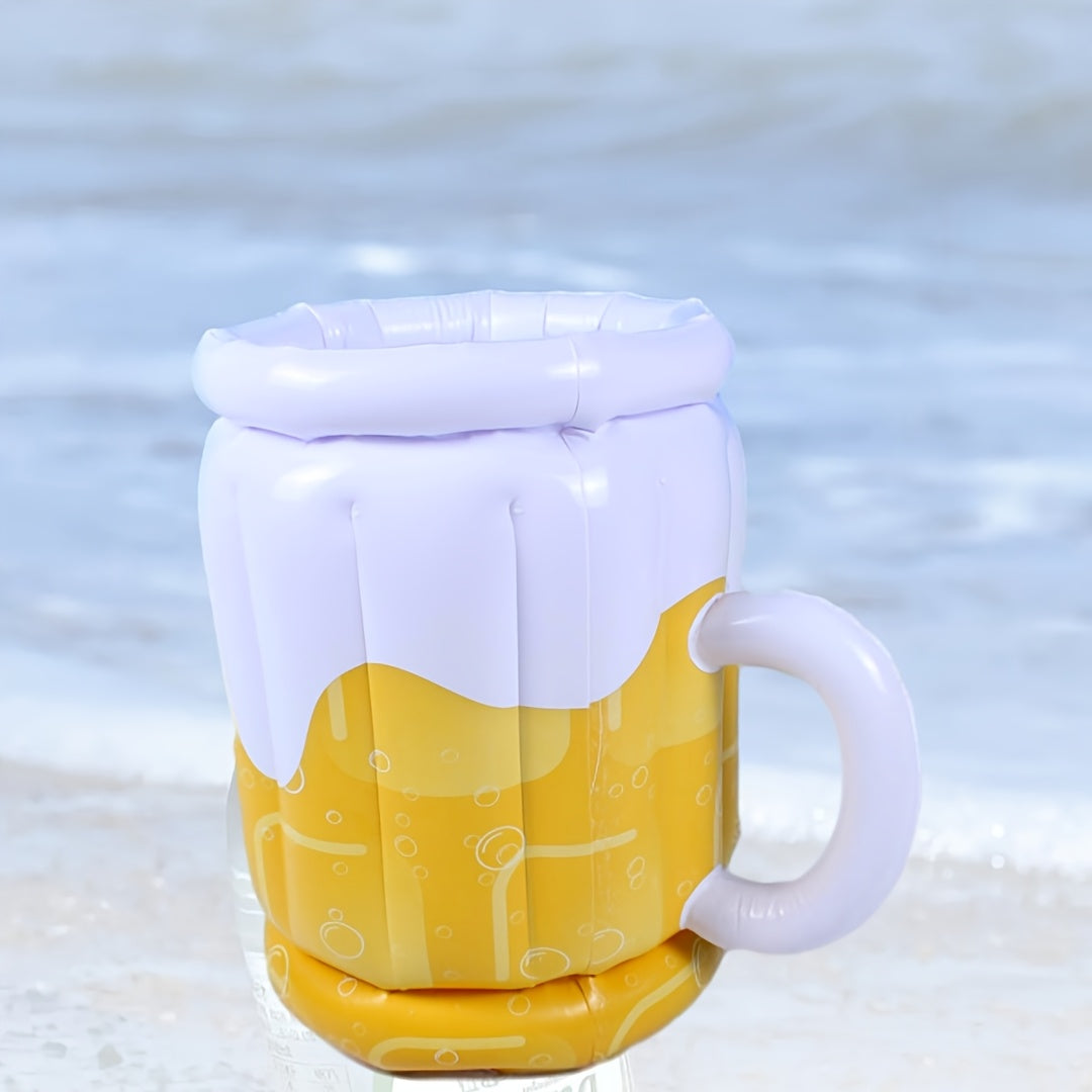 Aufblasbarer tragbarer Eiskübel für Outdoor-Spaß