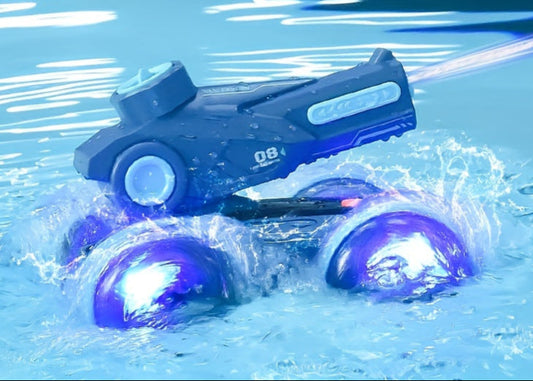 SplashRider Amphibischer RC Wasserkanonen Truck – Spritziger Spielspaß