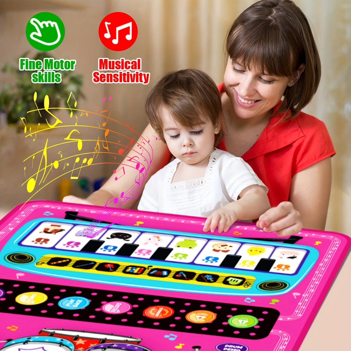 Buntes Musik-Spielteppich – Für ein kreatives Musikerlebnis