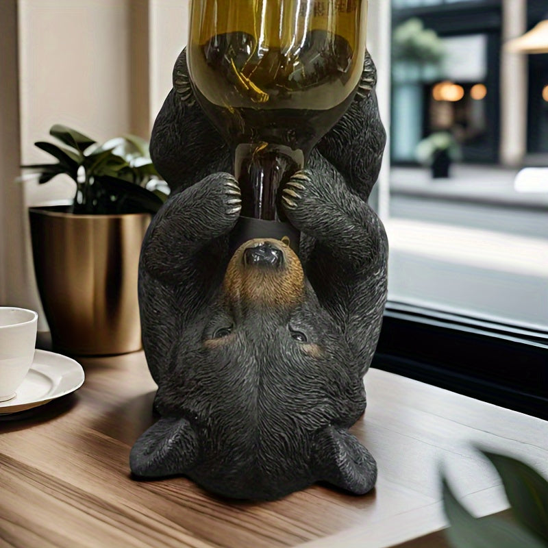 Bär Weinflaschenhalter – Eine Verspielte Ergänzung für deine Weinsammlung