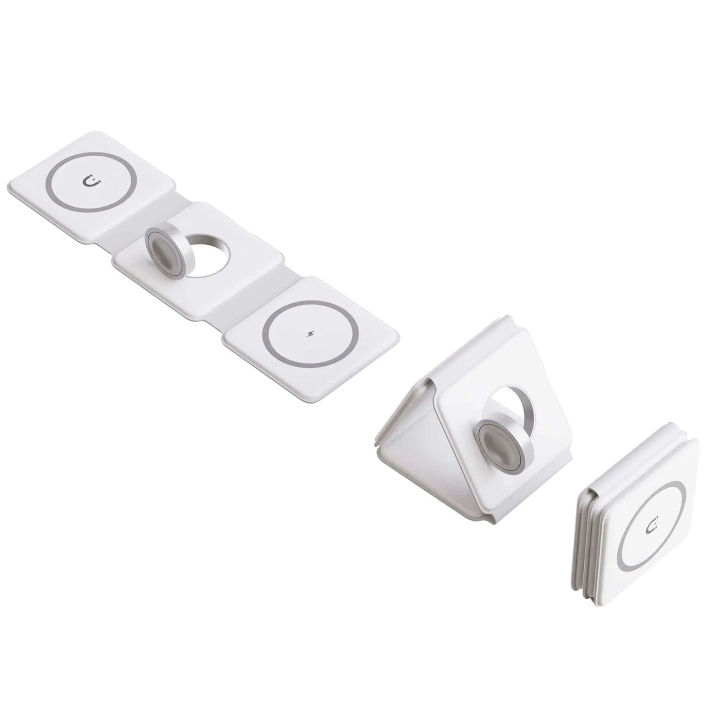 TriCharge Fold – Drahtloses Reise-Ladegerät für iPhone, Watch und AirPods