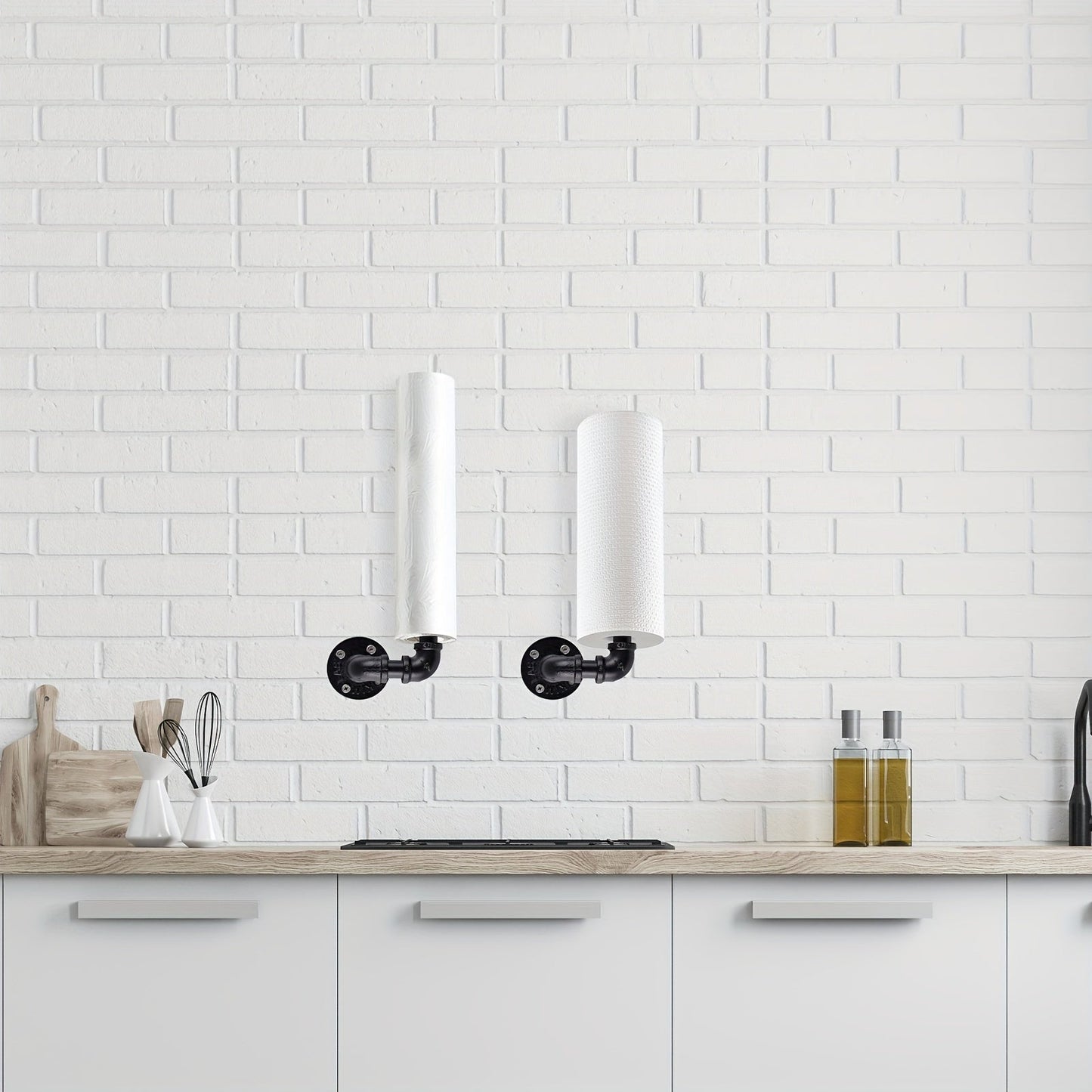 Industrieller Toilettenrollenhalter - Für ein stilvolles Badezimmer