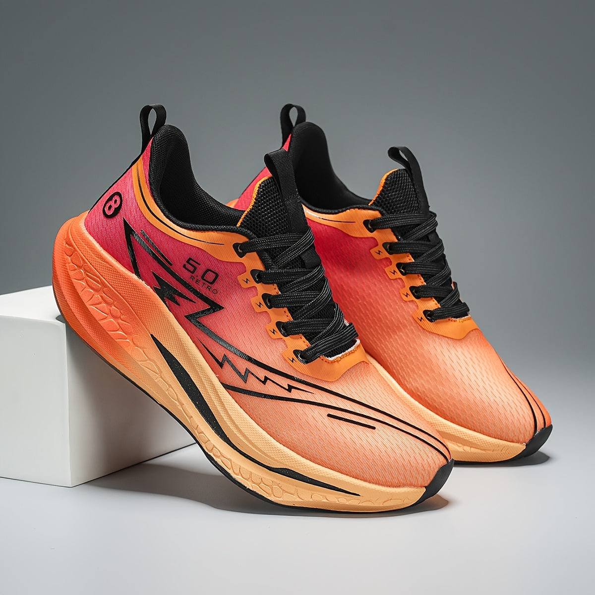 Leichte atmungsaktive Laufschuhe für Herren – Stilvolle Outdoor-Sneaker