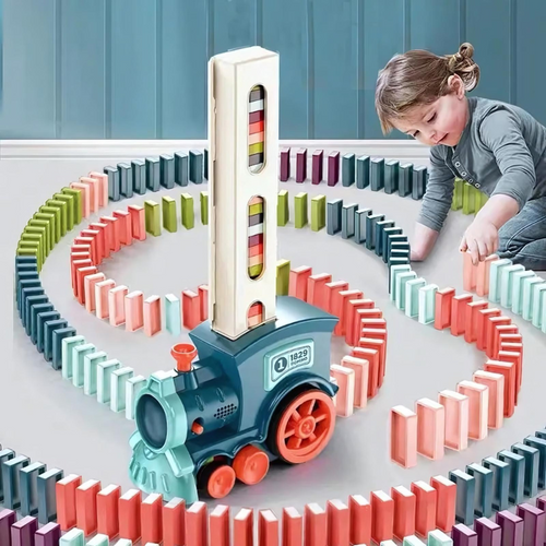 Automatischer Dominosteine-Setzer für kreativen Spielspaß