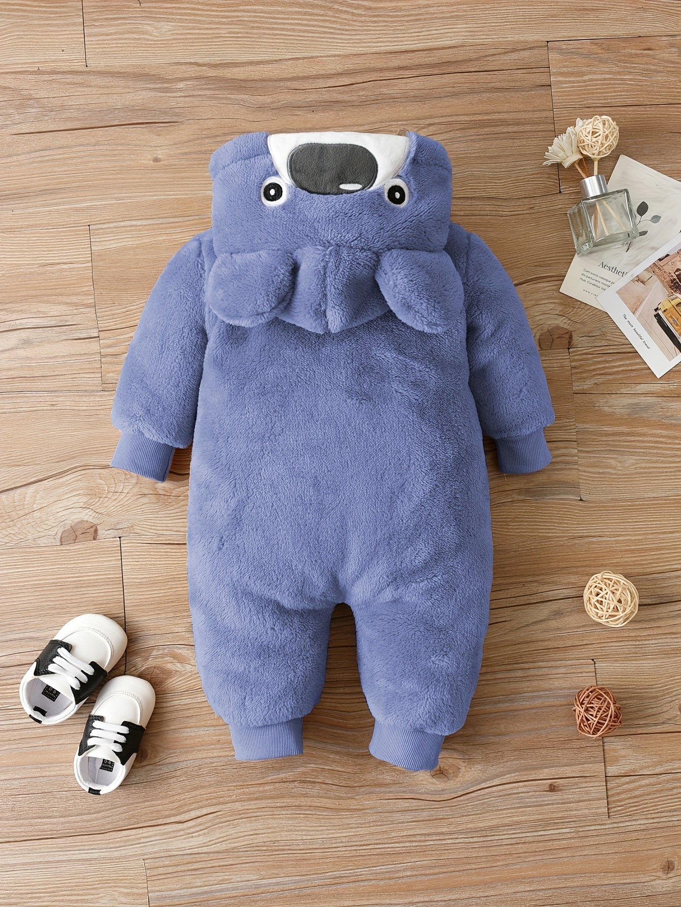 Benny Bären Strampler für Babys – Kuscheliger und warmer Overall für draußen