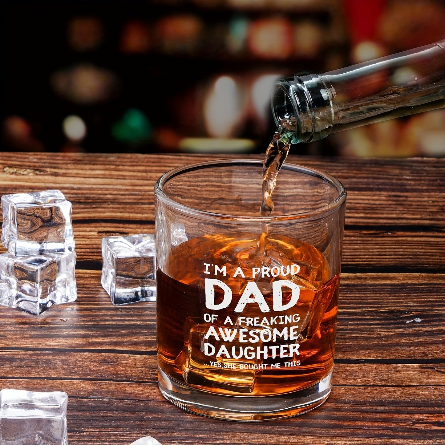 Whiskyglas für den Vatertag – Elegant und Funktional