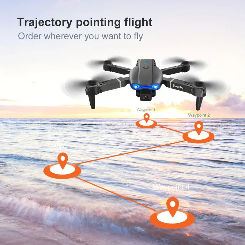 SkyExplorer Drone - Zusammenklappbare Drohne mit HD-Kamera