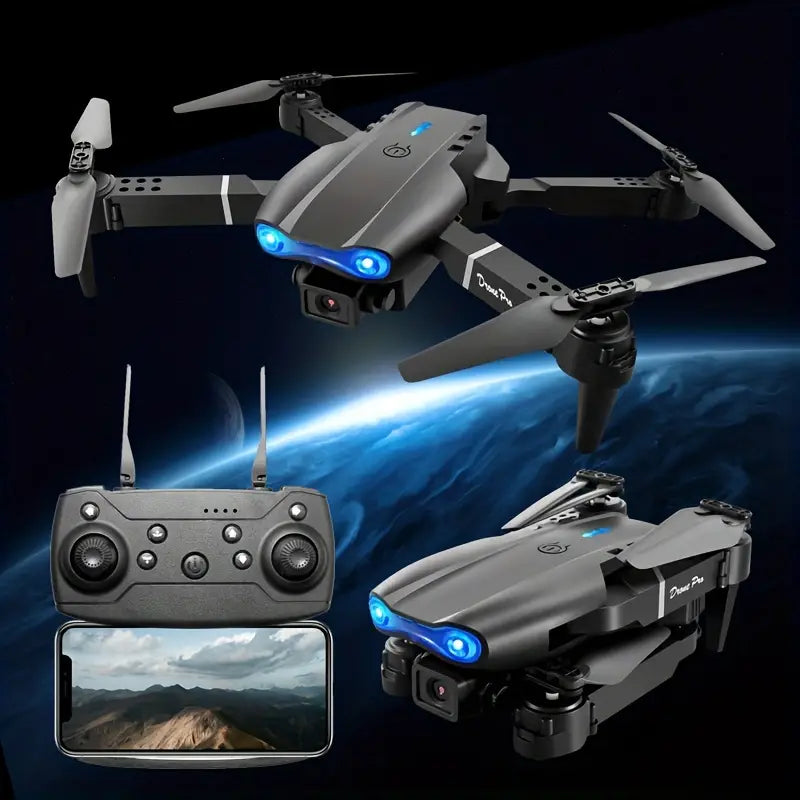 SkyExplorer Drone - Zusammenklappbare Drohne mit HD-Kamera