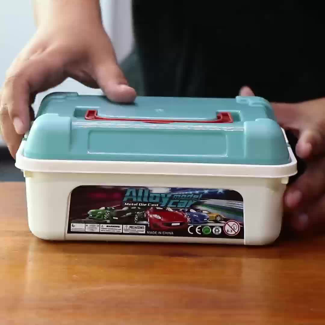 Dynamisches Spielzeug-Auto-Set mit 50 Autos und Aufbewahrungsbox – Perfektes Geschenk für Kinder