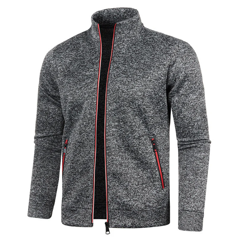 Leichte Sportjacke für Herren – Atmungsaktiv mit Stehkragen