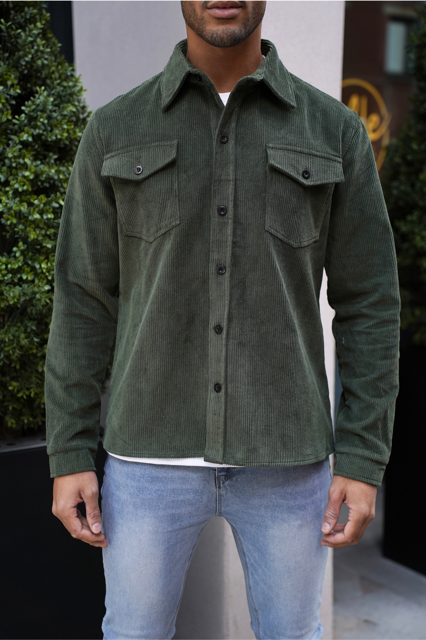 Luca Cord Hemd - Komfort und Stil in Einem
