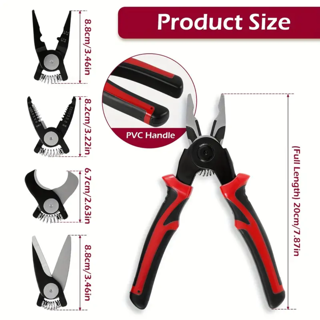 MultiGrip 5-in-1 Zangset – Flexibles Werkzeug für jede harte Arbeit