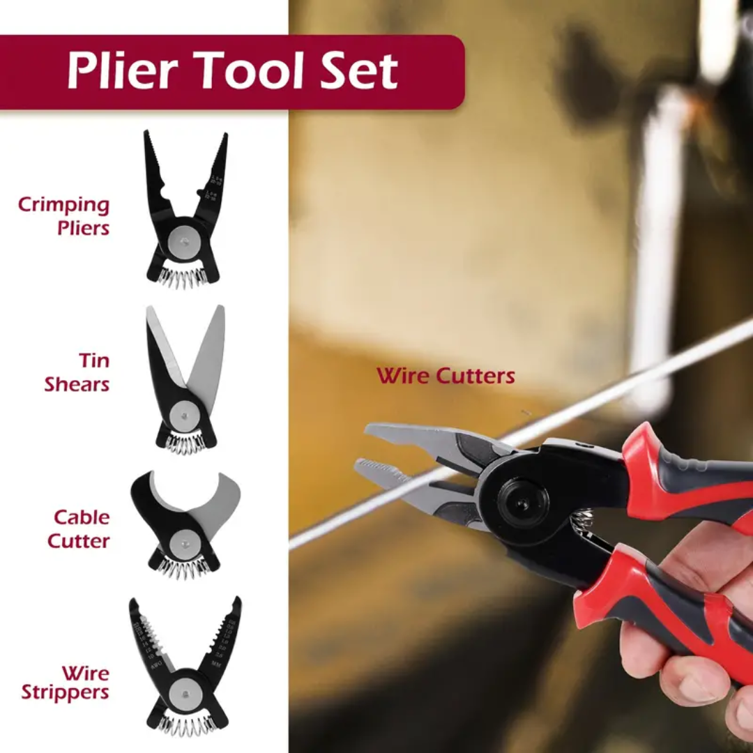 MultiGrip 5-in-1 Zangset – Flexibles Werkzeug für jede harte Arbeit