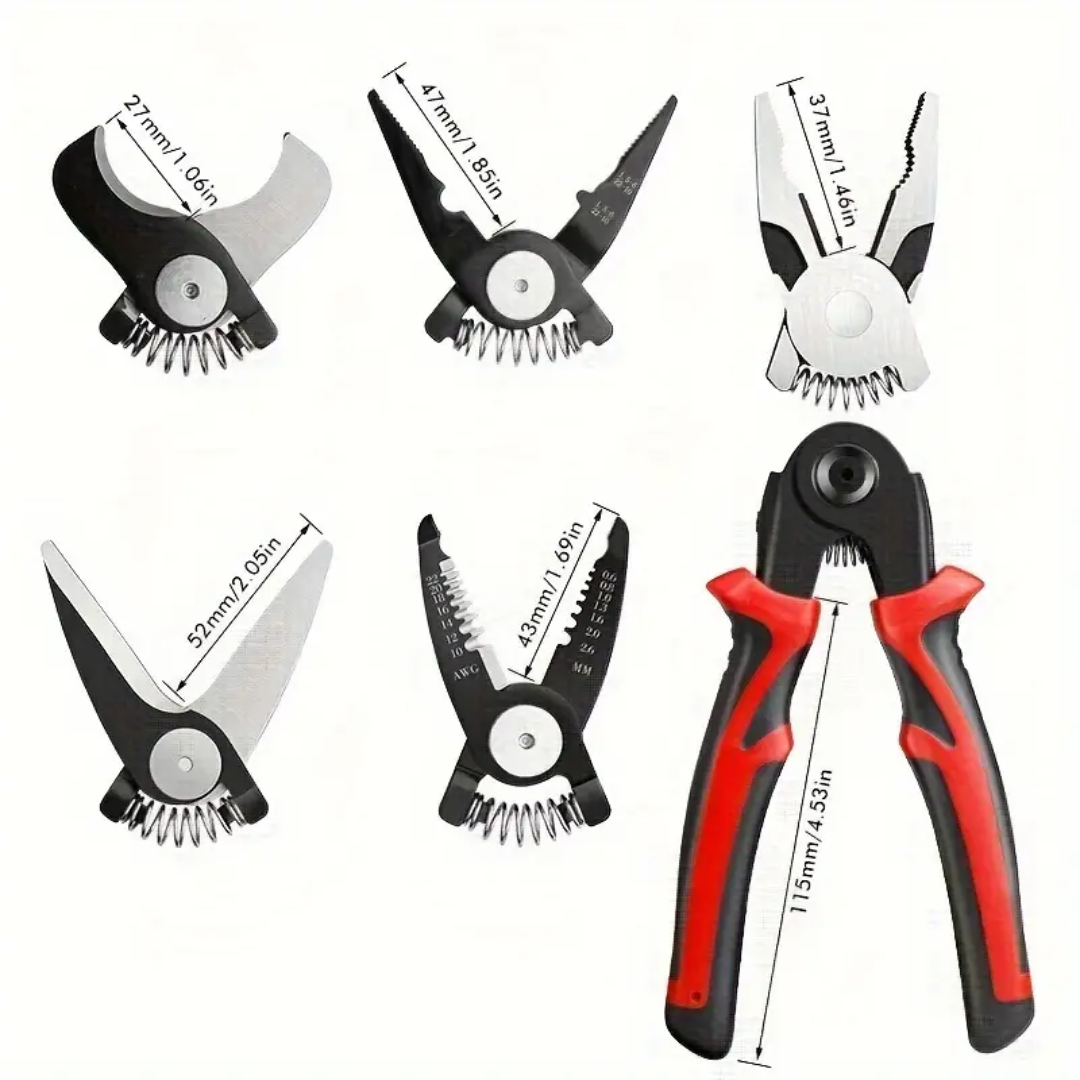 MultiGrip 5-in-1 Zangset – Flexibles Werkzeug für jede harte Arbeit
