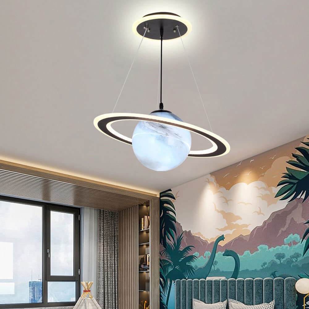 Kinderzimmer LED Hängeleuchte im Planetendesign – Magische Atmosphäre