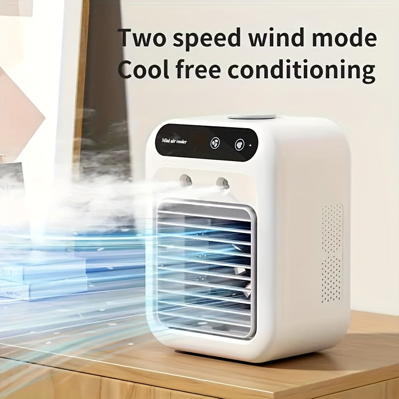 Portabler Mini-Klimaanlage – All-in-One Luftbefeuchter & Ventilator