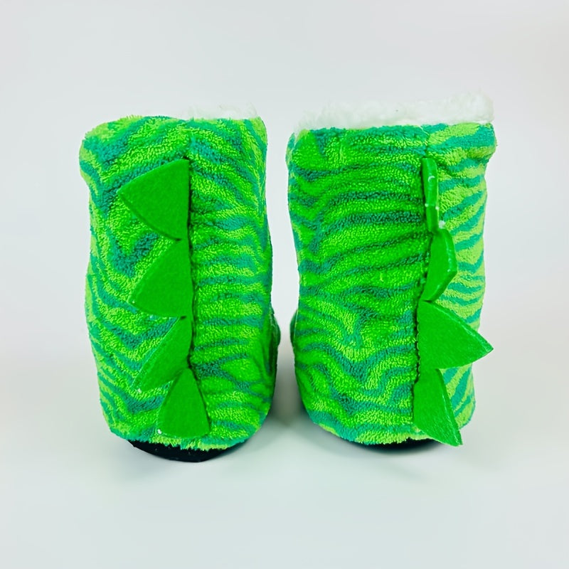 Fröhliche Dinosaurier-Slipper für Kinder – Für gemütliche Herbst- und Wintertage
