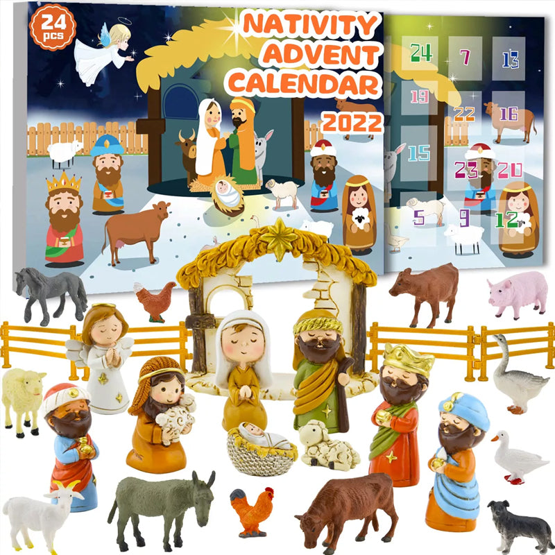 Weihnachtliche Krippen-Adventskalender – Für ein magisches Weihnachts-Erlebnis