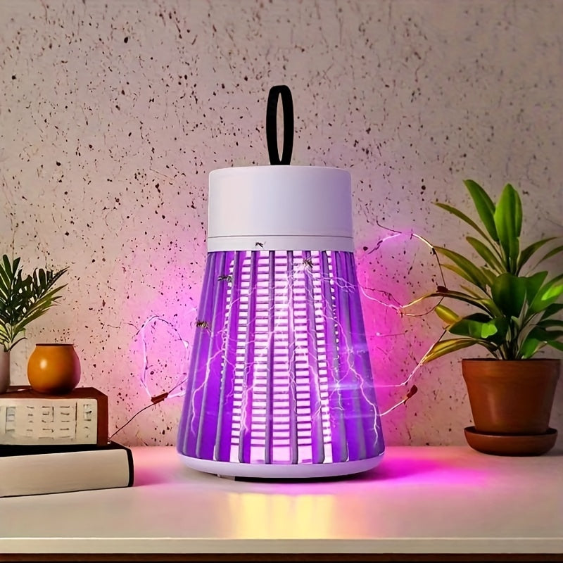 Wiederaufladbare Mückenlampe – 360° UV-Elektroschock-Insektenvernichter