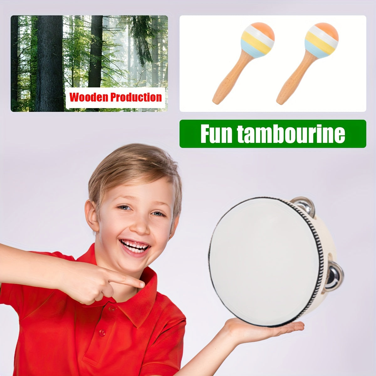 Pädagogisches Musikinstrumente-Set – Perfekt für kreative Entwicklung